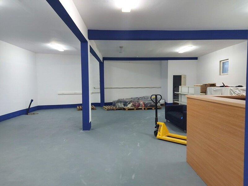 Popesti Leordeni stradal 470 mp spatiu depozitare/showroom mica productie